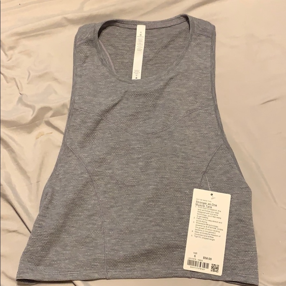size 6 lulu tank